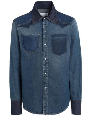 Maison Margiela Denim Shirt - Blue
