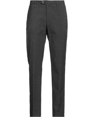 Barbati Charcoal Trousers Polyester, Viscose, Wool, Elastane - Grey