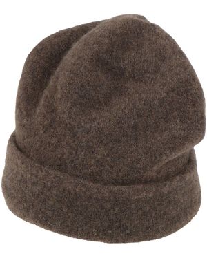 Isabel Benenato Dark Hat Cashmere, Silk, Polyamide, Elastane - Brown