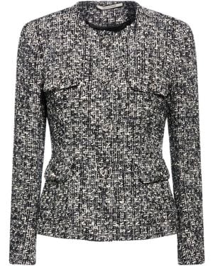 Tagliatore 0205 Jacket Polyamide, Polyester, Cotton, Synthetic Fibers, Virgin Wool - Gray