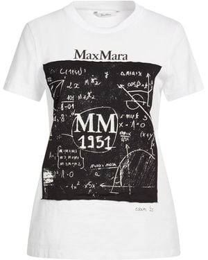 Max Mara T-Shirt Cotton - Black