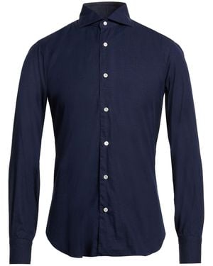 Barba Napoli Culto Shirt Cotton - Blue