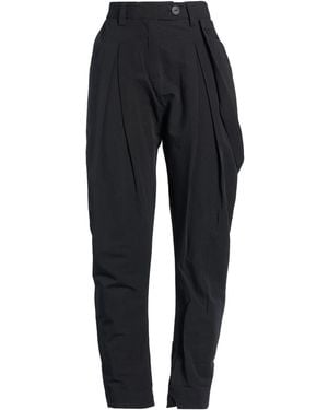 Isabel Benenato Trousers Cotton, Linen - Blue