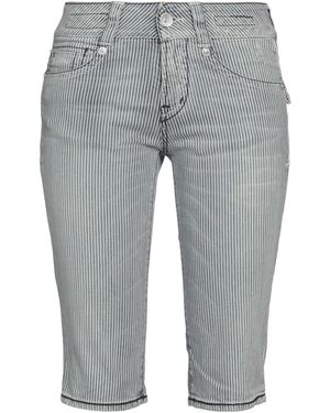 Jacob Cohen Denim Shorts Cotton, Elastane - Grey