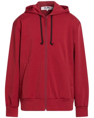 COMME DES GARÇONS PLAY Burgundy Sweatshirt Polyester - Red
