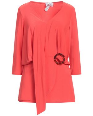 Joseph Ribkoff Top Polyester, Elastane - Red