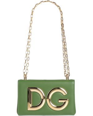 Dolce & Gabbana Shoulder Bags - Green