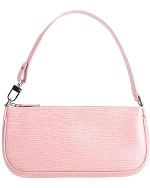 BY FAR Handbag Textile Fibers - Pink