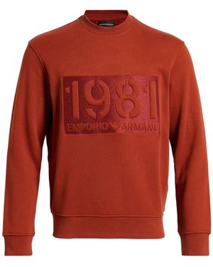 Emporio Armani Sweatshirt - Rot