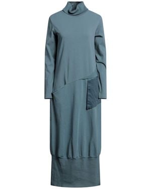 European Culture Midi Dress - Blue