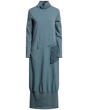 European Culture Midi Dress - Blue