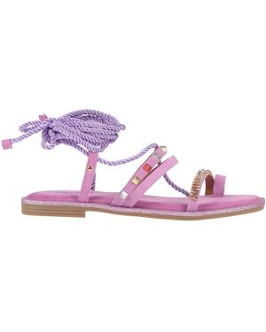 Tosca Blu Thong Sandal Leather - Pink