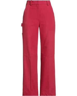 Erika Cavallini Semi Couture Trousers Cotton - Red