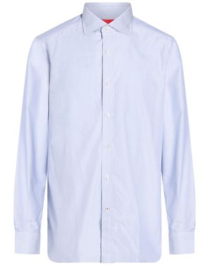 Isaia Shirt Cotton - Blue