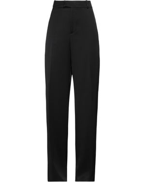 McQueen Trousers Viscose, Silk - Black