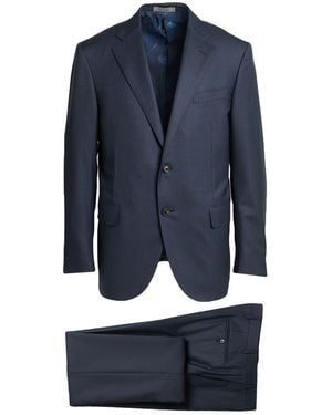 Corneliani Suit Virgin Wool - Blue