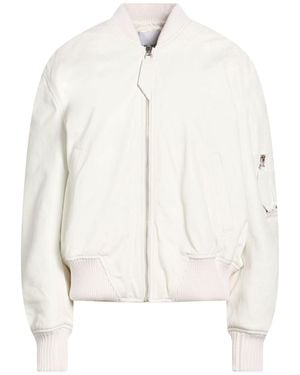 The Attico Jacket Lambskin - White