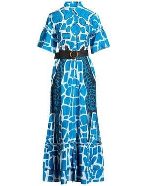 CONNOR & BLAKE Vestido Largo - Azul