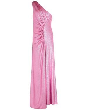 MATILDE COUTURE Maxi Dress Polyamide, Elastane, Metal - Pink