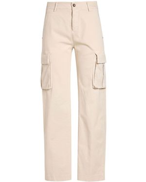 Mason's Trousers Cotton, Viscose, Elastane - Natural