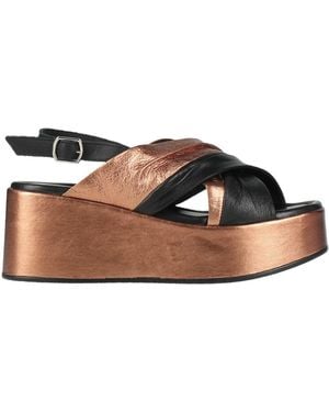 CafeNoir Sandals Leather - Brown