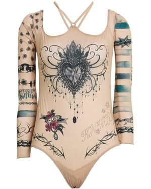 Jean Paul Gaultier X Knwls Bodysuit - Natur