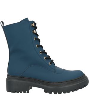 Pollini Ankle Boots Calfskin - Blue