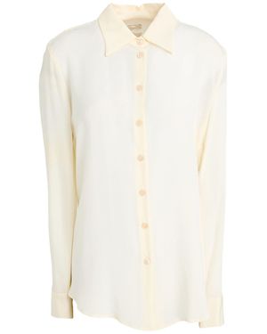 Massimo Alba Shirt Silk - White