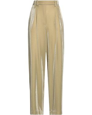 Alysi Crème Trousers Cotton, Polyester - Natural