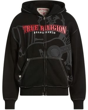 TRUE RELIGION Sweatshirts - Black