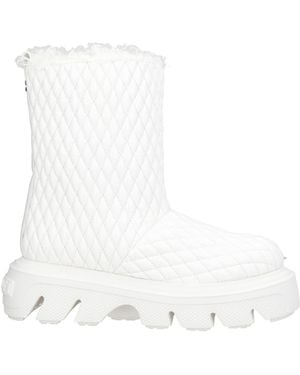 Casadei Ankle Boots Leather - White