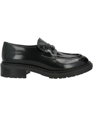 Casadei Loafers Leather - Black