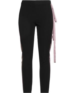 DOUBLE C Pants Polyester, Elastane - Black