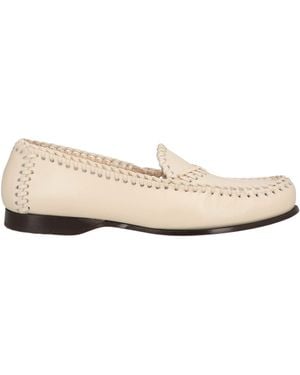 Hereu Loafers Leather - Natural