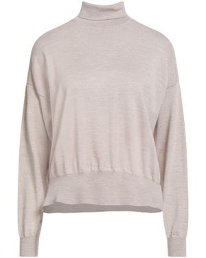 Aragona Turtleneck Merino Wool - Grey