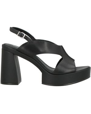 Jeannot Sandals Leather - Black