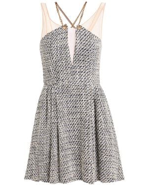 Elisabetta Franchi Mini-Kleid - Grau
