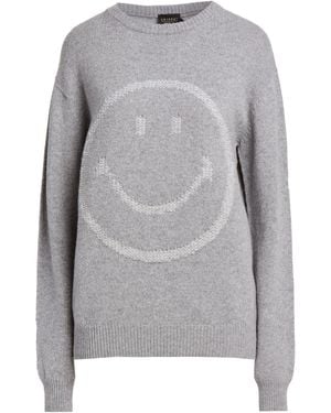 Joshua Sanders X Smiley World Sweater Merino Wool, Cashmere - Gray