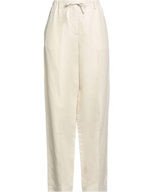 Pomandère Pants Cotton, Linen - White