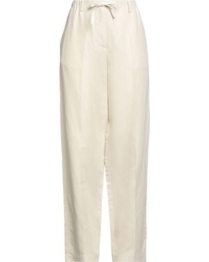 Pomandère Trousers Cotton, Linen - White