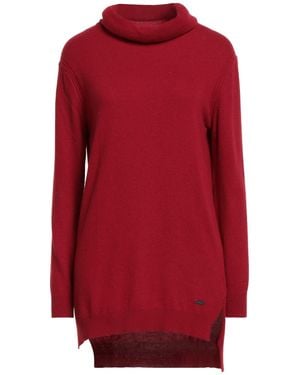 Barbour Turtleneck Wool, Viscose, Polyamide, Cashmere - Red