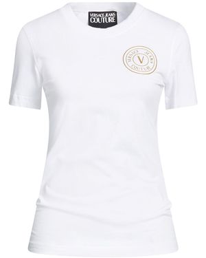 Versace Jeans Couture T-Shirt Cotton, Elastane - White