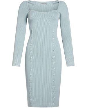 Guess Vestido Midi - Azul