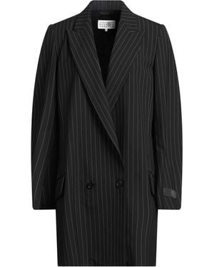 MM6 by Maison Martin Margiela Blazer Polyester, Viscose, Elastane - Black