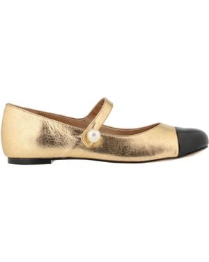 Carrano Ballet Flats Leather - Natural