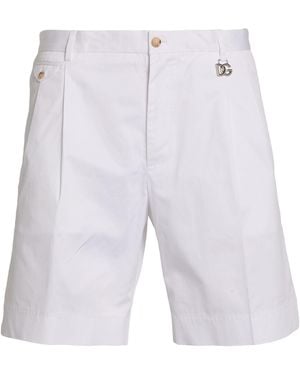 Dolce & Gabbana Shorts & Bermuda Shorts Cotton, Elastane - Blue