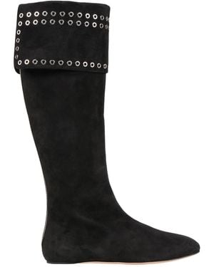 McQueen Boot Leather - Black