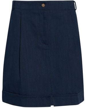 ViCOLO Midnight Mini Skirt Cotton - Blue