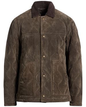 AllSaints Puffer Cow Leather - Brown