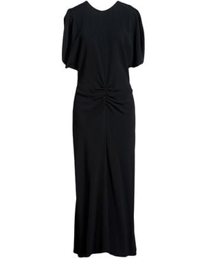 Victoria Beckham Maxi Dress Viscose, Acetate, Elastane - Black